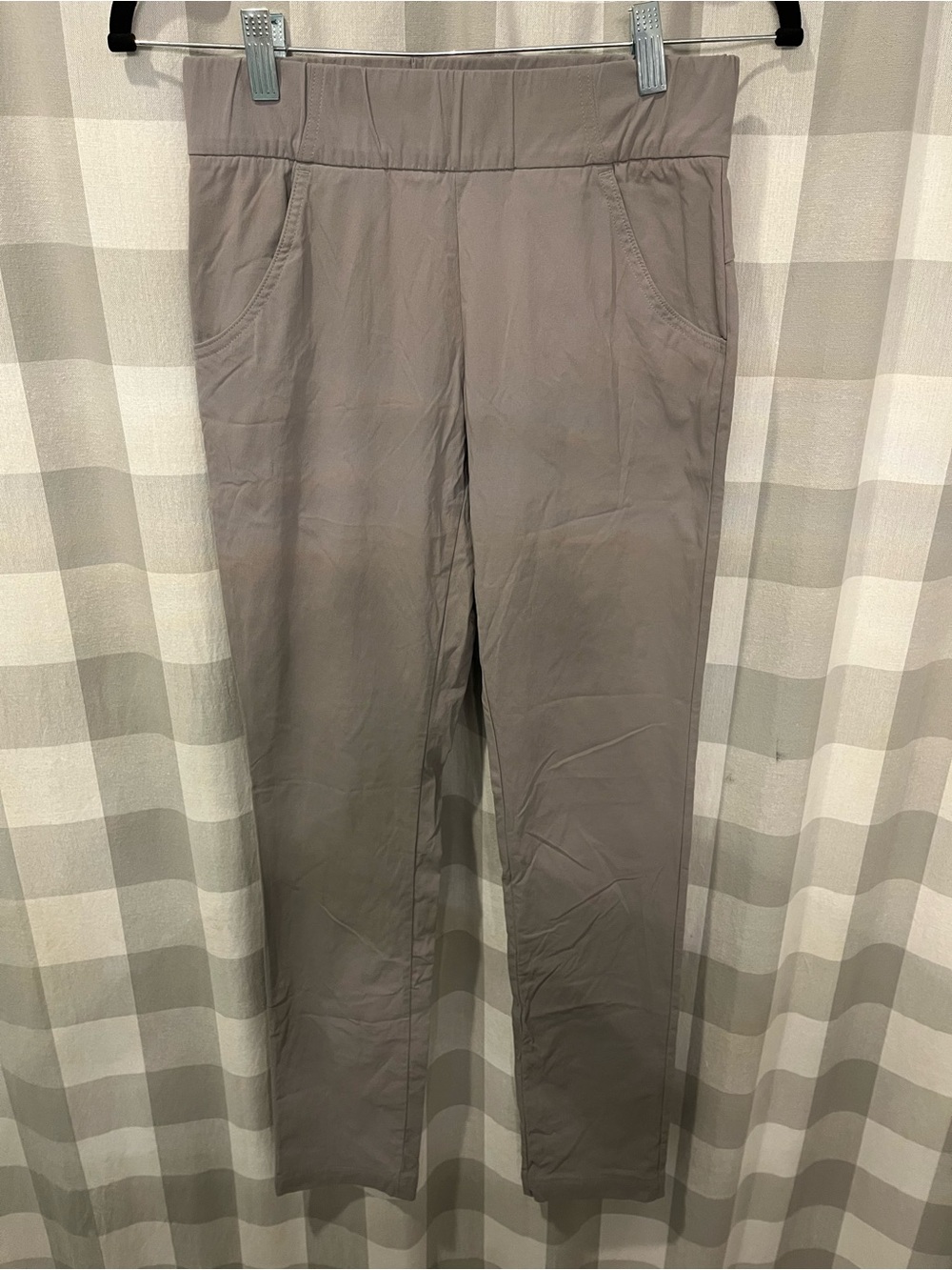 Columbia Women's Ankle Pants in Taupe Gray Omni Shield Advanced Repellency